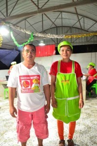 คุณวรายุทธ เชื้อกุดรู และคุณบัวพิศ หล้าพา