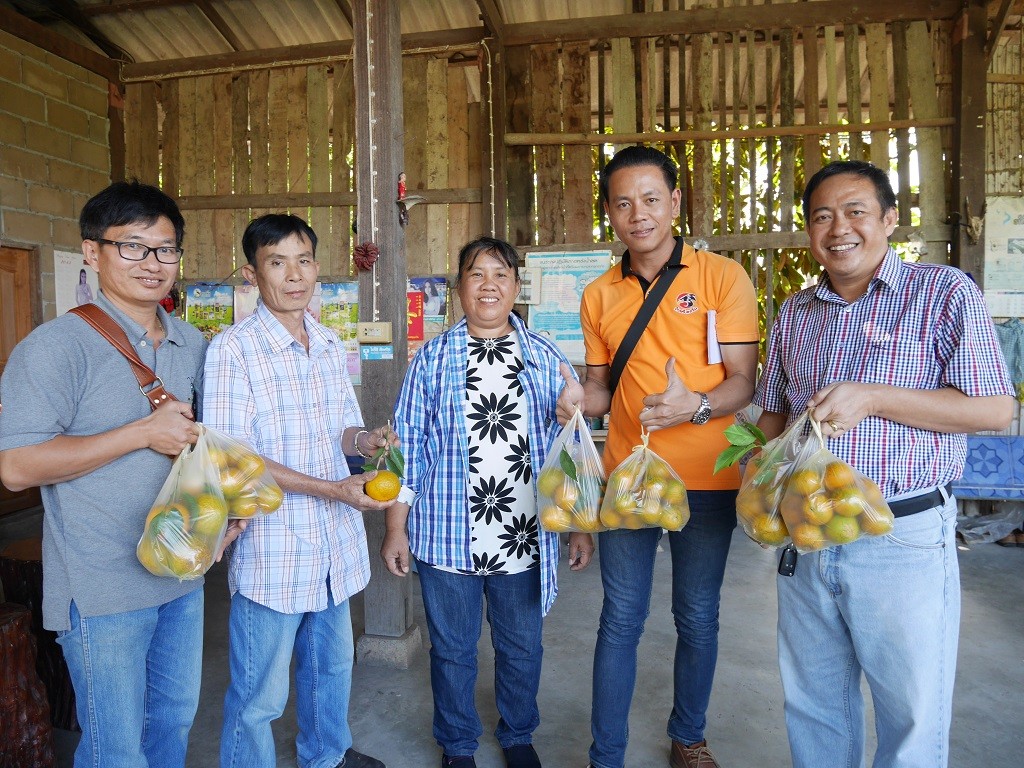 ผลผลิตที่เป็นของฝากชั้นดีให้กับทุกท่านและทีมงานนิตยสารเมืองไม้ผลและพืชสุขภาพ